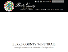 Tablet Screenshot of berkscountywinetrail.com